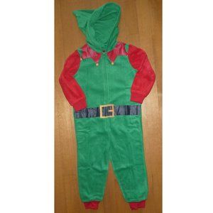 Mens Womens Christmas ELF Blanket Sleeper Union Suit Pajamas Size XL 1X 3X NWT
